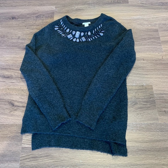H&M Sweaters - H&M sweater with embellishments around neckline